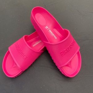 Birkenstock rubber slides